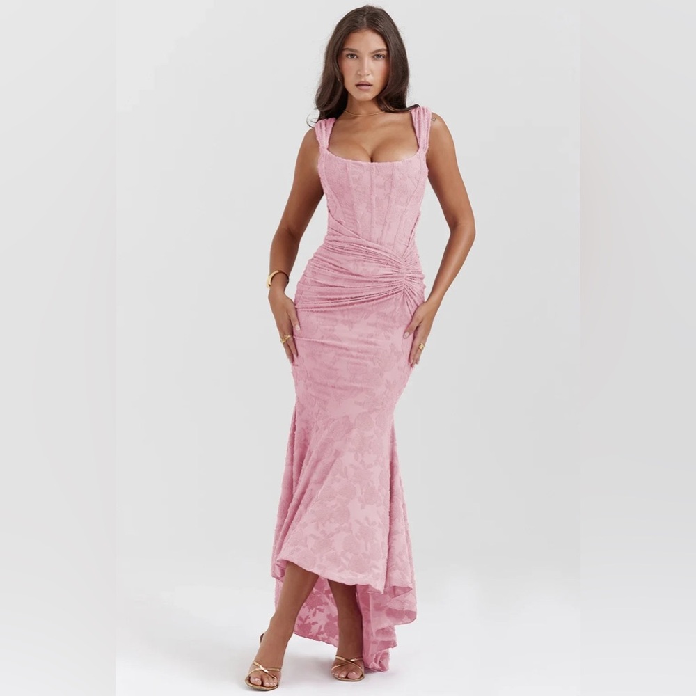Rihanna Maxi Dress - Pink